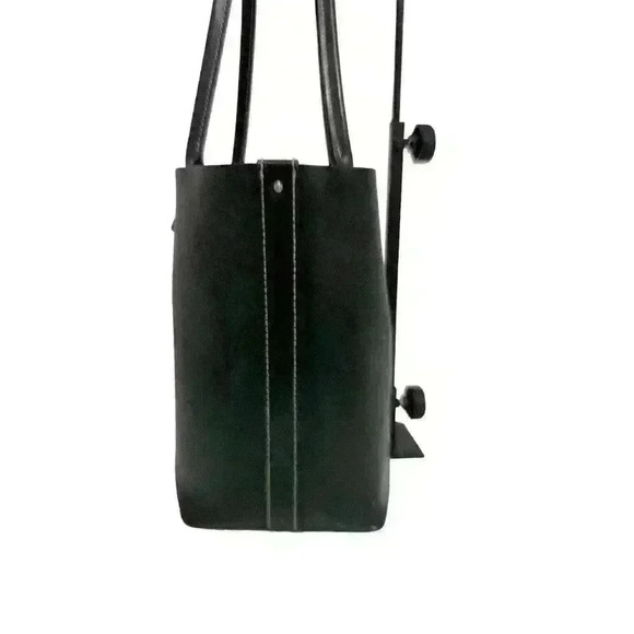 Kate Spade “Have Courage” Black Leather Tote Rare - Picture 2 of 10